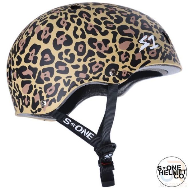 S-One Lifer Hjelm Matt Leopard