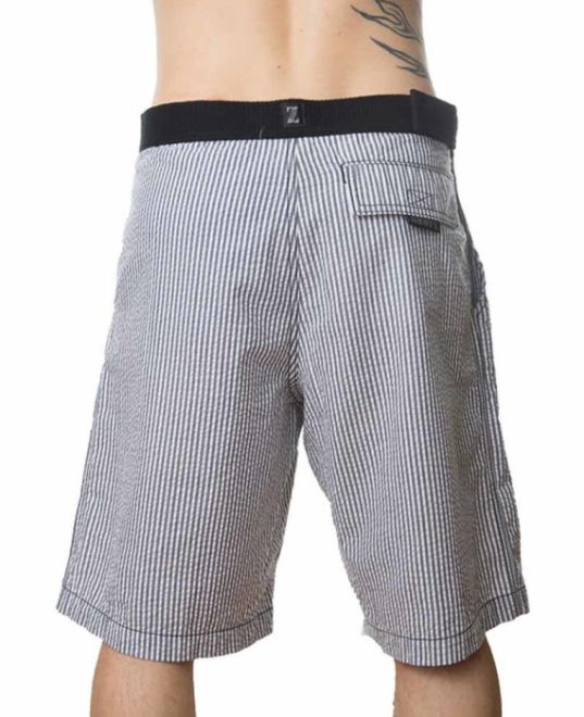 Kraťasy JIMMY´Z Seersucker Shorts Grey