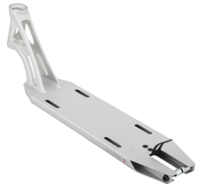Drone Shadow 3 Feather-Light 4.9 x 18 Løbehjul Deck Silver
