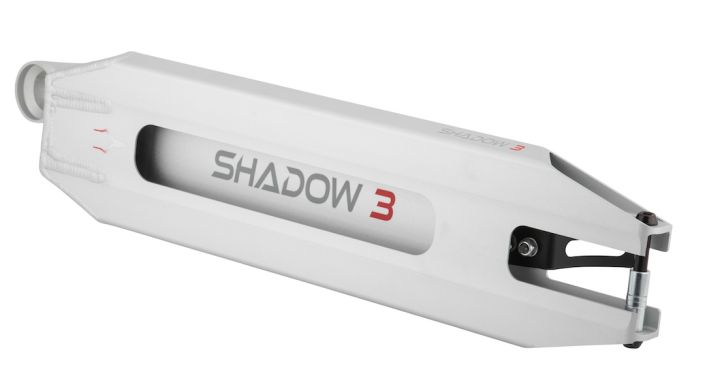 Drone Shadow 3 Feather-Light 4.9 x 20.5 Løbehjul Deck Silver