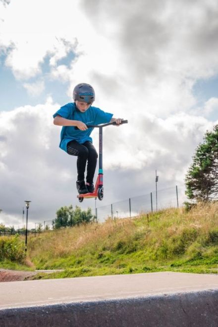 Dominator Trooper Trick Løbehjul Teal Black