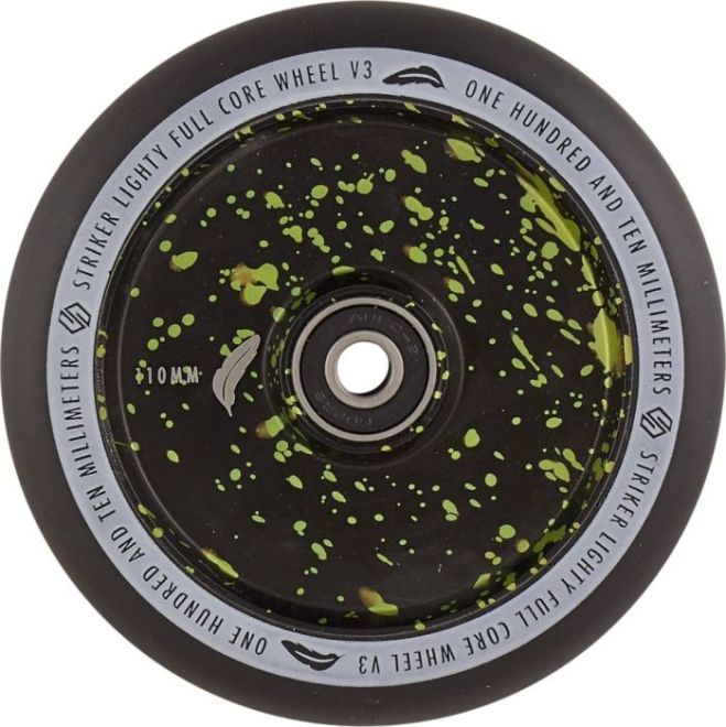 Striker Lighty Full Core V3 110 Hjul Green Splash