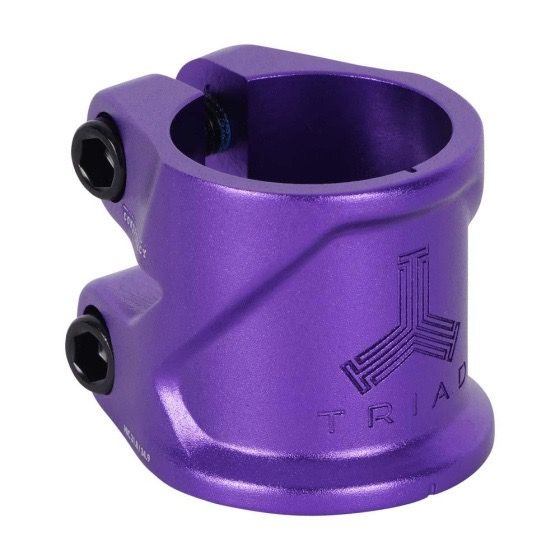 Triad Conspiracy Double Clamp Ano Purple