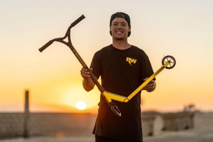 Nitro Circus RW JUNIOR REPLICA Trick Løbehjul Gold Black