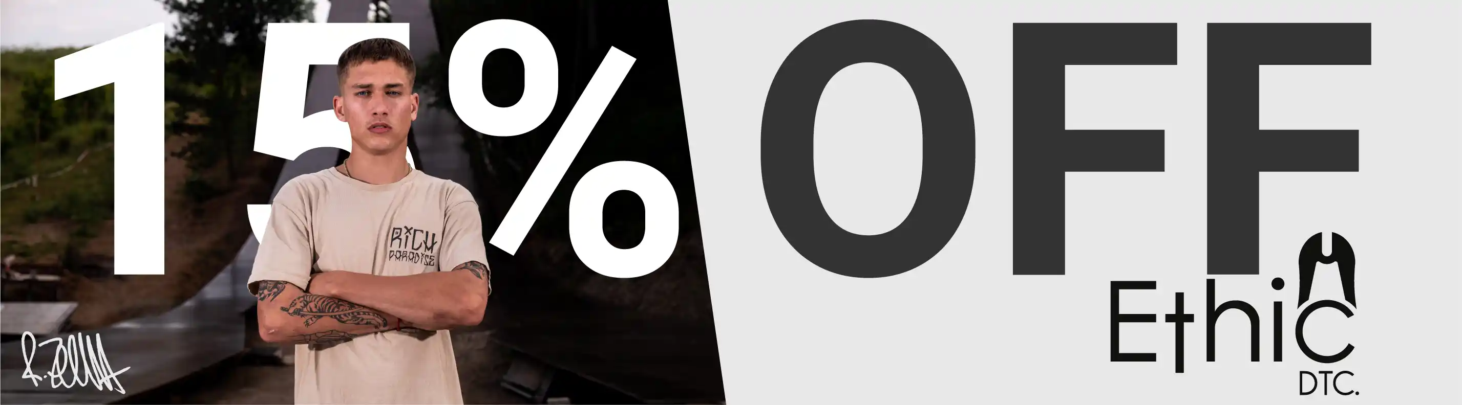 Ethic 15% off